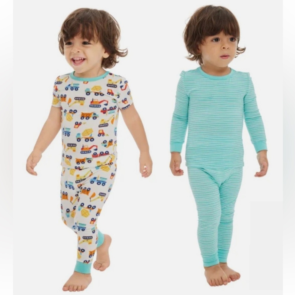 New Little Me 2 Set Pajama Viscose made from Bamboo- Size 12 Months